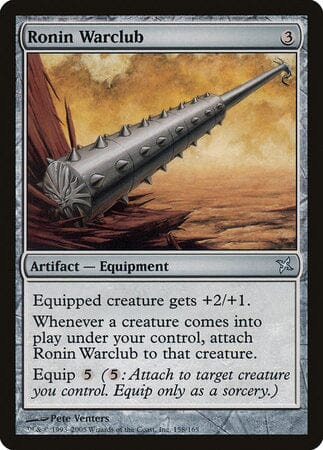 Ronin Warclub [Betrayers of Kamigawa] MTG Single Magic: The Gathering  | Multizone: Comics And Games