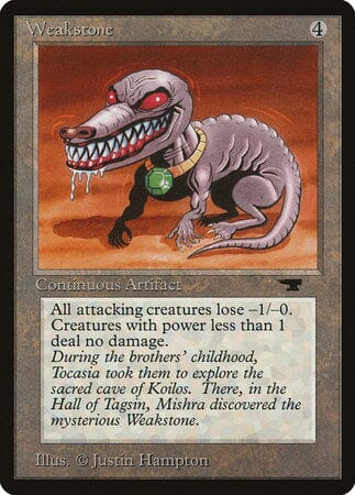 Weakstone [Antiquities] MTG Single Magic: The Gathering  | Multizone: Comics And Games
