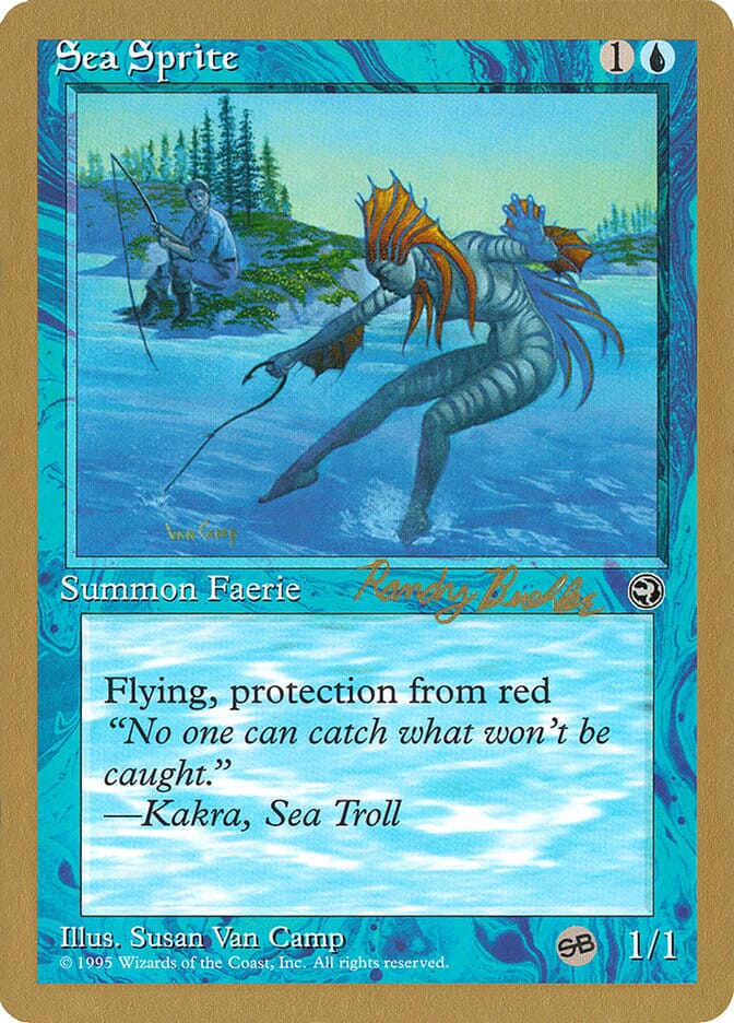 Sea Sprite (Randy Buehler) (SB) [World Championship Decks 1998] MTG Single Magic: The Gathering  | Multizone: Comics And Games