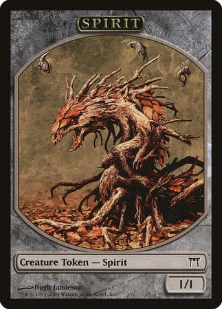 Spirit Token (Champions) [Magic Player Rewards 2004] MTG Single Magic: The Gathering  | Multizone: Comics And Games