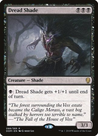 Dread Shade [Dominaria] MTG Single Magic: The Gathering  | Multizone: Comics And Games