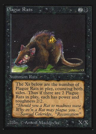 Plague Rats (IE) [Intl. Collectors’ Edition] MTG Single Magic: The Gathering  | Multizone: Comics And Games
