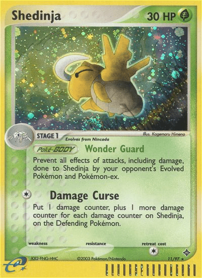 Shedinja (11/97) [EX: Dragon] Pokemon Single Pokémon  | Multizone: Comics And Games