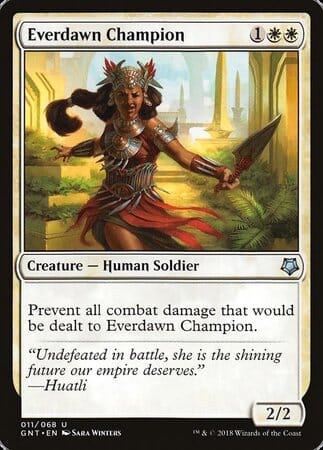 Everdawn Champion [Game Night] MTG Single Magic: The Gathering  | Multizone: Comics And Games