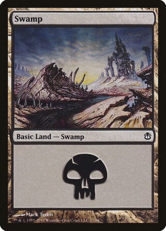 Swamp (77) [Duel Decks: Ajani vs. Nicol Bolas] MTG Single Magic: The Gathering  | Multizone: Comics And Games