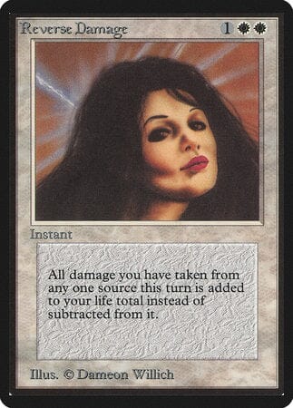 Reverse Damage [Limited Edition Beta] MTG Single Magic: The Gathering  | Multizone: Comics And Games
