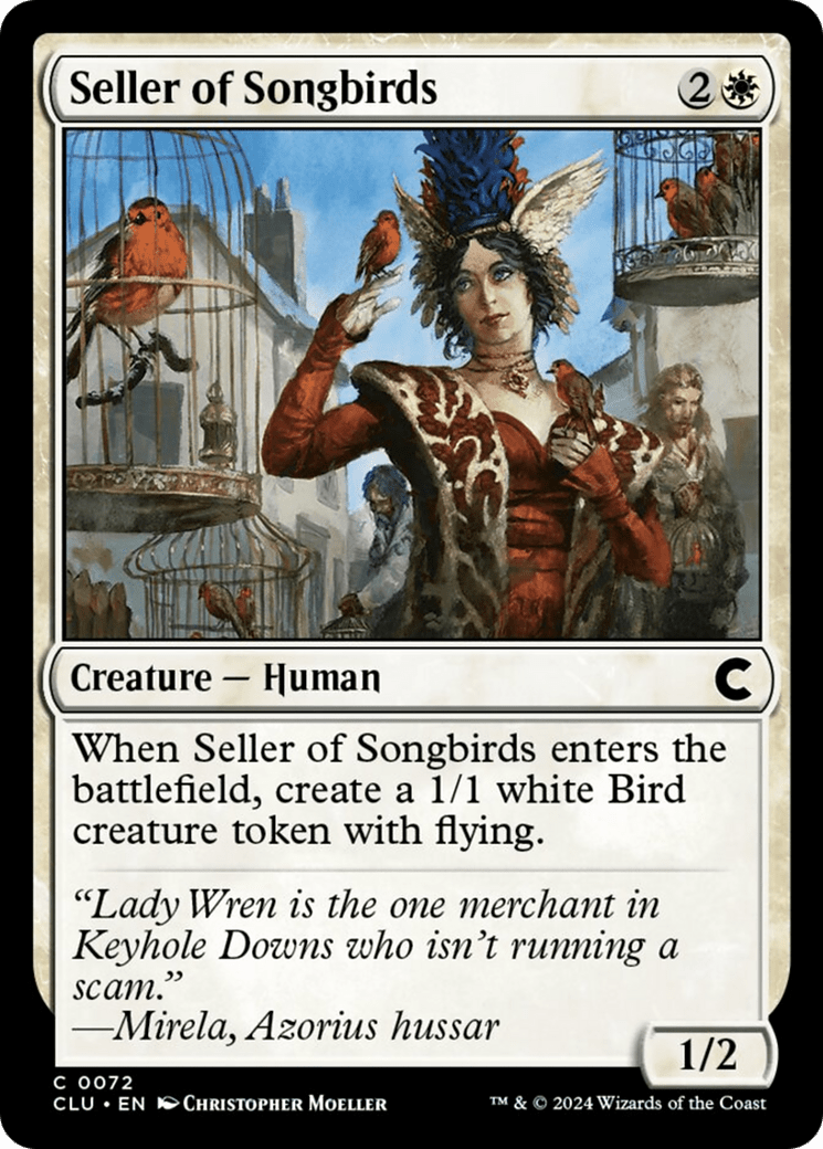 Seller of Songbirds [Ravnica: Clue Edition] MTG Single Magic: The Gathering  | Multizone: Comics And Games