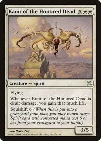 Kami of the Honored Dead [Betrayers of Kamigawa] MTG Single Magic: The Gathering  | Multizone: Comics And Games