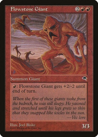 Flowstone Giant [Tempest] MTG Single Magic: The Gathering  | Multizone: Comics And Games