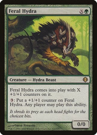 Feral Hydra [Shards of Alara] MTG Single Magic: The Gathering  | Multizone: Comics And Games