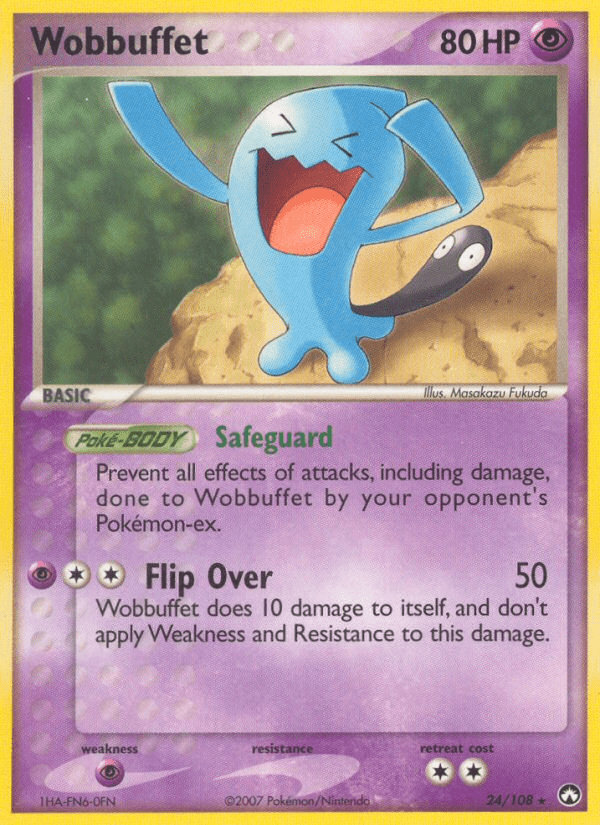 Wobbuffet (24/108) [EX: Power Keepers] Pokemon Single Pokémon  | Multizone: Comics And Games