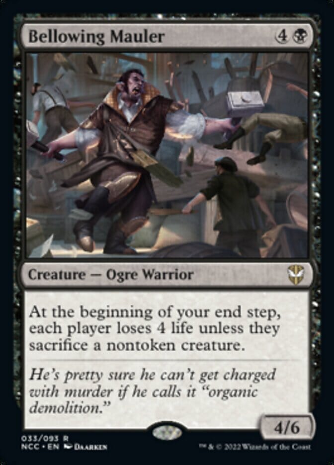 Bellowing Mauler [Streets of New Capenna Commander] MTG Single Magic: The Gathering  | Multizone: Comics And Games