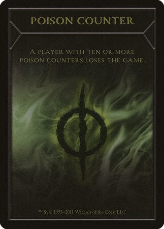 Poison Counter Token [New Phyrexia Tokens] MTG Single Magic: The Gathering  | Multizone: Comics And Games
