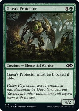 Gaea's Protector [Jumpstart 2022] MTG Single Magic: The Gathering  | Multizone: Comics And Games