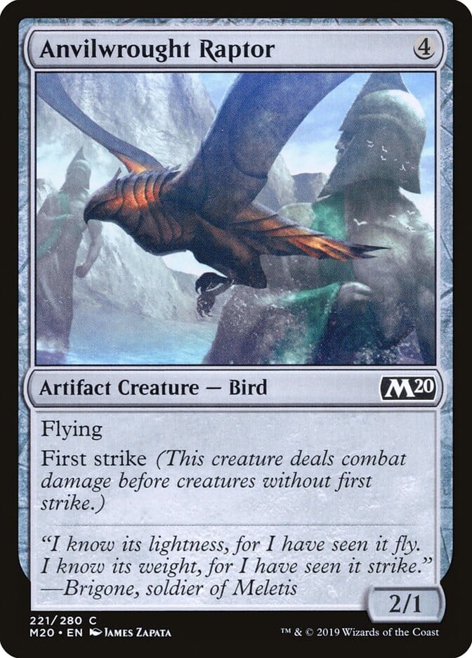 Anvilwrought Raptor [Core Set 2020] MTG Single Magic: The Gathering  | Multizone: Comics And Games