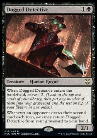Dogged Detective (Promo Pack) [Streets of New Capenna Commander Promos] MTG Single Magic: The Gathering  | Multizone: Comics And Games