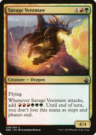 Savage Ventmaw [Battlebond] MTG Single Magic: The Gathering  | Multizone: Comics And Games