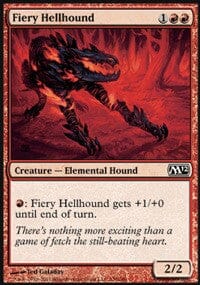 Fiery Hellhound [Magic 2012] MTG Single Magic: The Gathering  | Multizone: Comics And Games