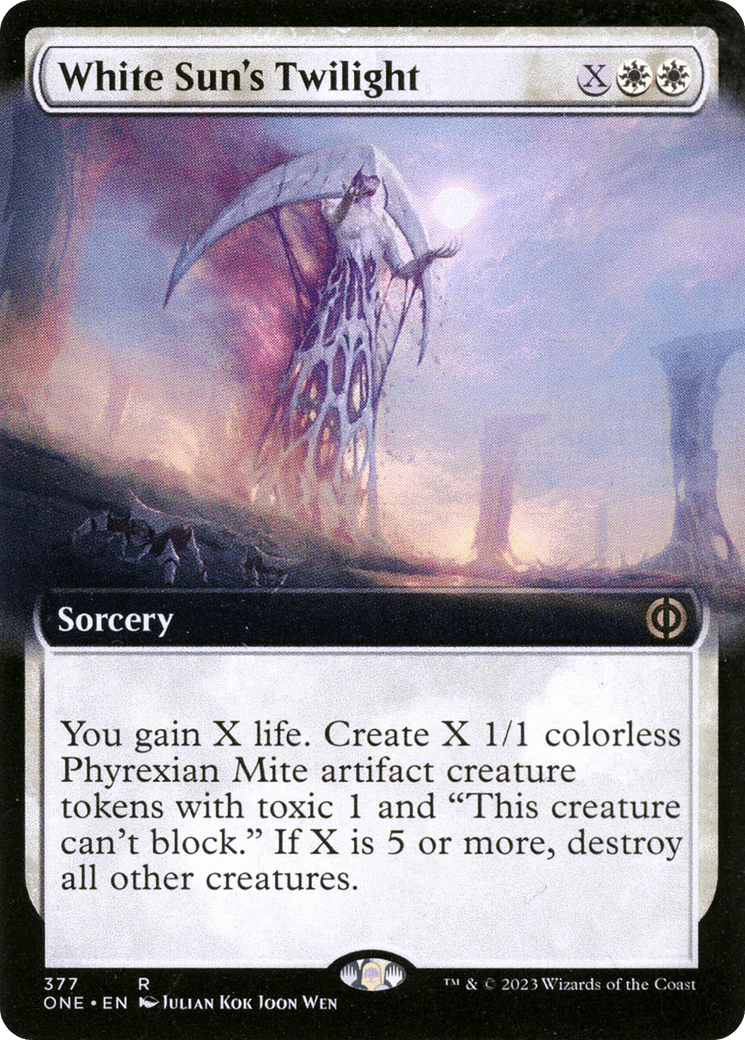 White Sun's Twilight (Extended Art) [Phyrexia: All Will Be One] MTG Single Magic: The Gathering  | Multizone: Comics And Games