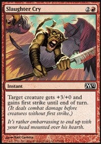 Slaughter Cry [Magic 2012] MTG Single Magic: The Gathering  | Multizone: Comics And Games