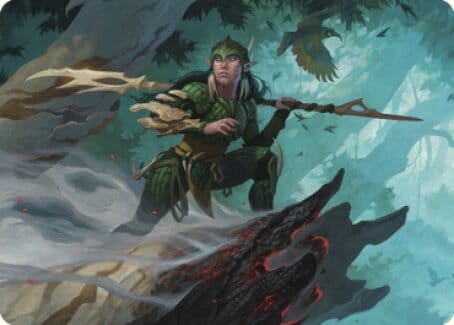 Gwenna, Eyes of Gaea Art Card [The Brothers' War Art Series] MTG Single Magic: The Gathering  | Multizone: Comics And Games