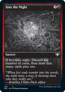 Into the Night [Innistrad: Double Feature] MTG Single Magic: The Gathering  | Multizone: Comics And Games
