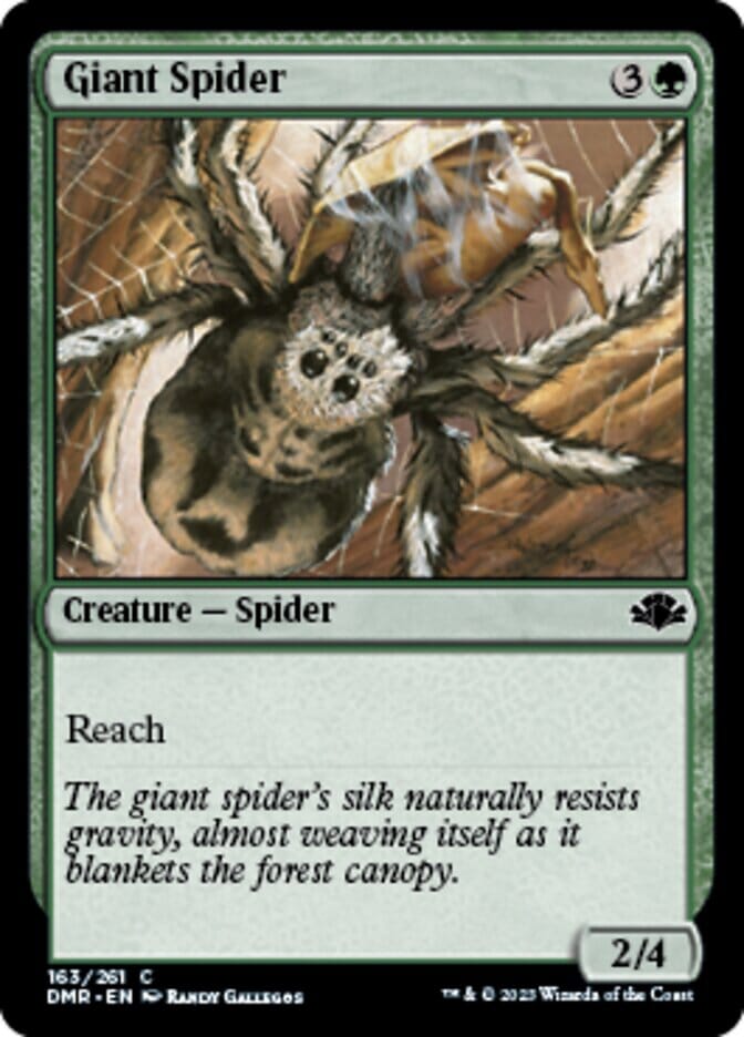 Giant Spider [Dominaria Remastered] MTG Single Magic: The Gathering  | Multizone: Comics And Games