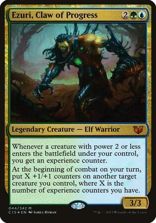 Ezuri, Claw of Progress (Oversized) [Commander 2015 Oversized] MTG Single Magic: The Gathering  | Multizone: Comics And Games