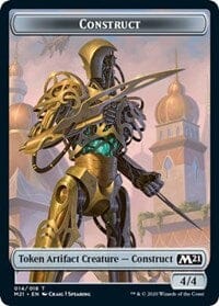 Construct // Goblin Wizard Double-sided Token [Core Set 2021 Tokens] MTG Single Magic: The Gathering  | Multizone: Comics And Games
