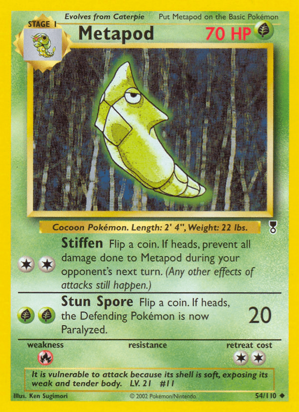 Metapod (54/110) [Legendary Collection] Pokemon Single Pokémon  | Multizone: Comics And Games