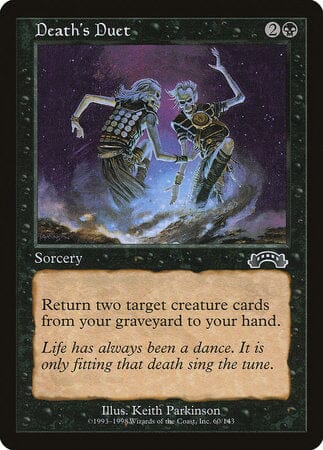 Death's Duet [Exodus] MTG Single Magic: The Gathering  | Multizone: Comics And Games