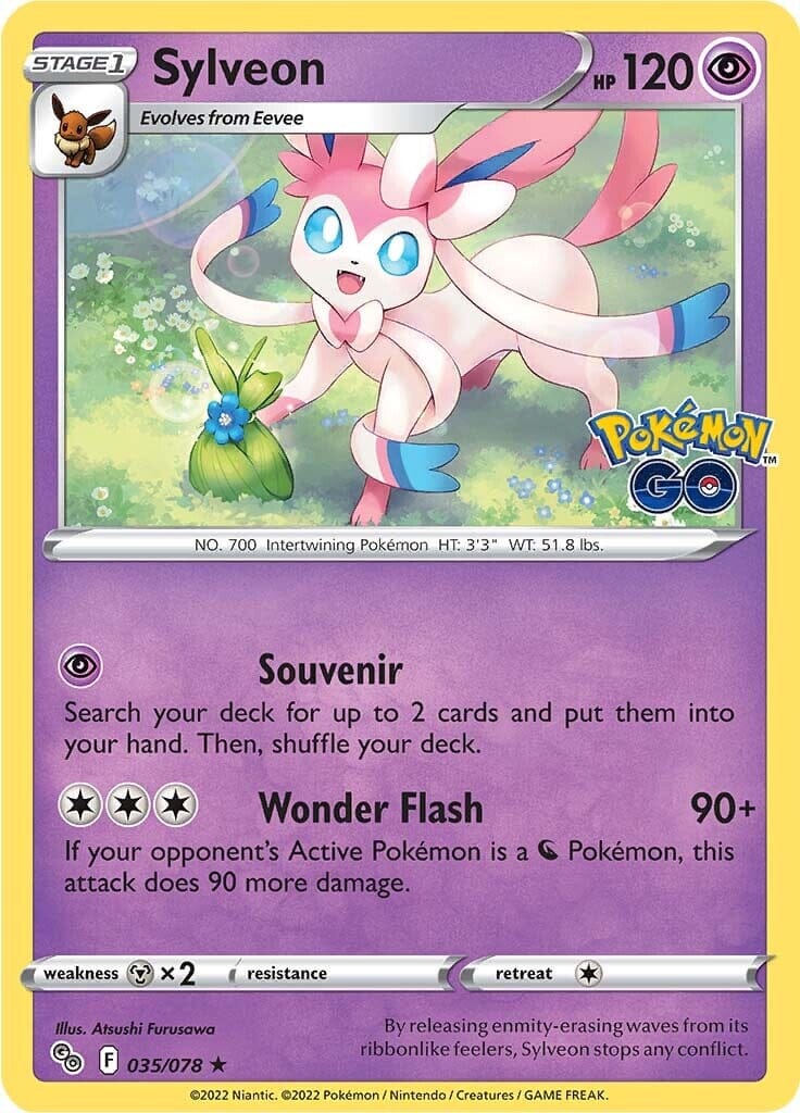 Sylveon (035/078) [Pokémon GO] Pokemon Single Pokémon  | Multizone: Comics And Games