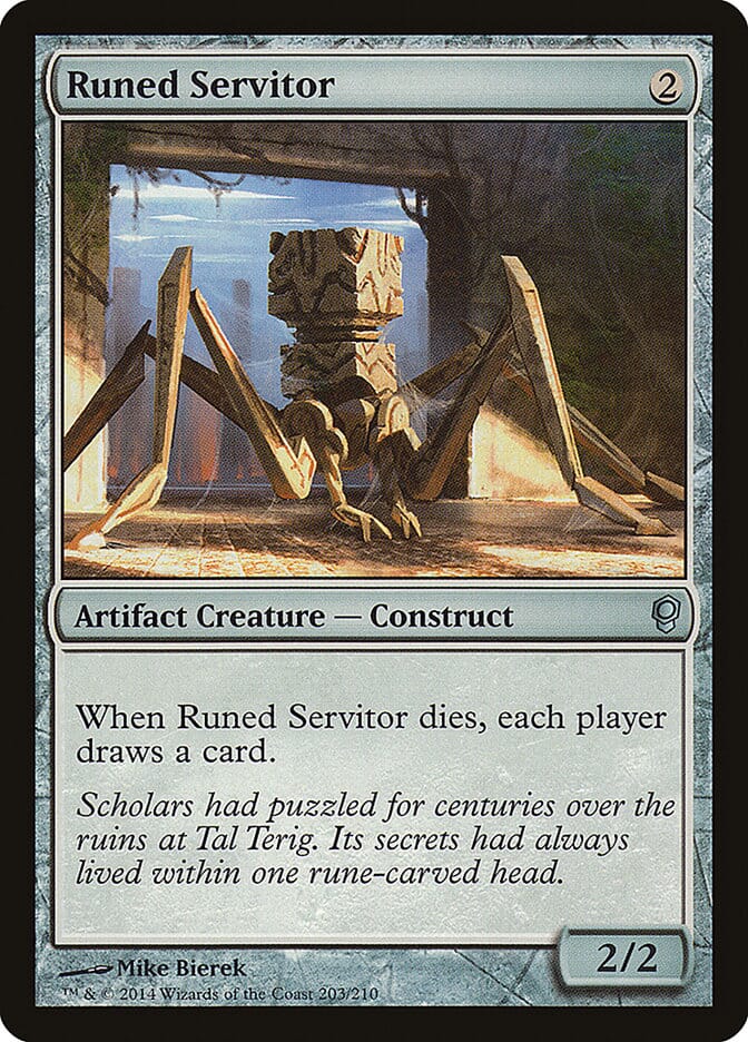 Runed Servitor [Conspiracy] MTG Single Magic: The Gathering  | Multizone: Comics And Games