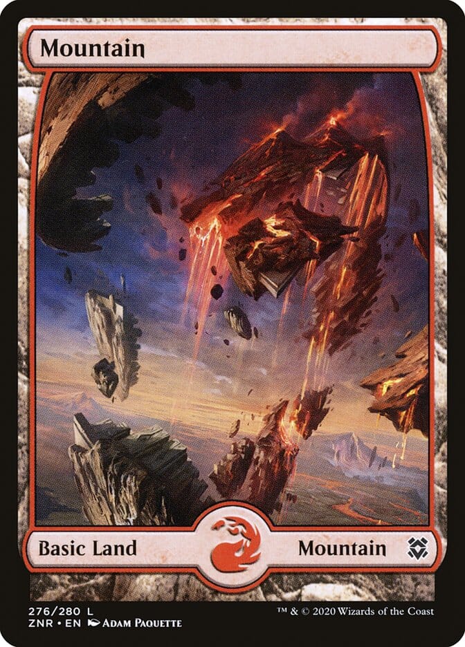 Mountain (276) [Zendikar Rising] MTG Single Magic: The Gathering  | Multizone: Comics And Games
