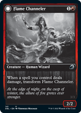 Flame Channeler // Embodiment of Flame [Innistrad: Double Feature] MTG Single Magic: The Gathering  | Multizone: Comics And Games