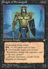 Knight of Stromgald [Ice Age] MTG Single Magic: The Gathering  | Multizone: Comics And Games