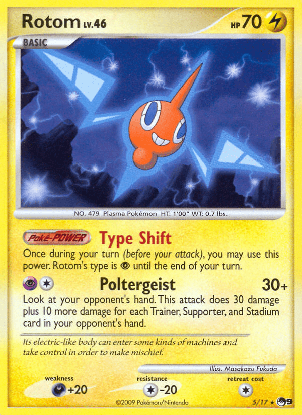 Rotom (5/17) [POP Series 9] Pokemon Single Pokémon  | Multizone: Comics And Games