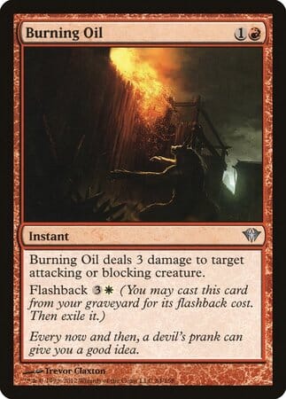 Burning Oil [Dark Ascension] MTG Single Magic: The Gathering  | Multizone: Comics And Games