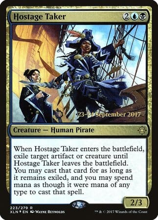 Hostage Taker [Ixalan Promos] MTG Single Magic: The Gathering  | Multizone: Comics And Games