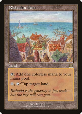 Rishadan Port [Mercadian Masques] MTG Single Magic: The Gathering  | Multizone: Comics And Games