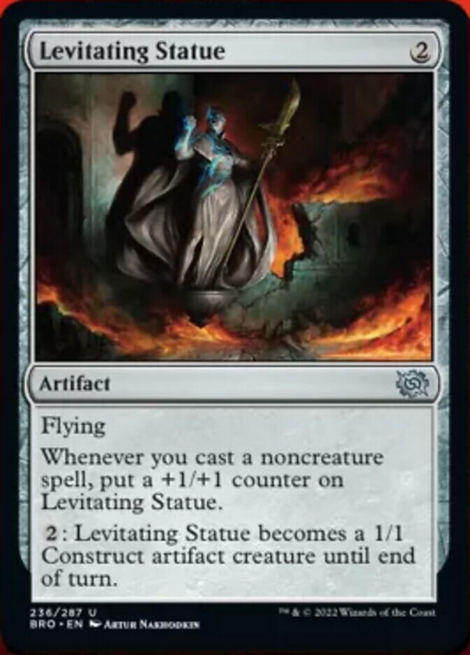 Levitating Statue [The Brothers' War] MTG Single Magic: The Gathering  | Multizone: Comics And Games