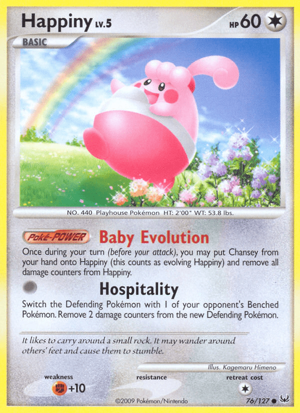 Happiny (76/127) [Platinum: Base Set] Pokemon Single Pokémon  | Multizone: Comics And Games