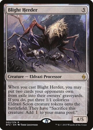 Blight Herder [Battle for Zendikar] MTG Single Magic: The Gathering  | Multizone: Comics And Games