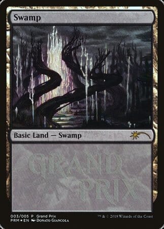 Swamp [Grand Prix Promos] MTG Single Magic: The Gathering  | Multizone: Comics And Games
