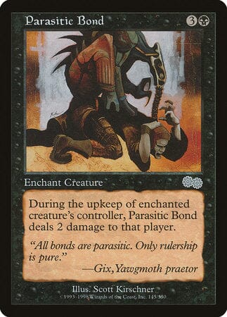 Parasitic Bond [Urza's Saga] MTG Single Magic: The Gathering  | Multizone: Comics And Games