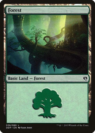 Forest (38) [Duel Decks: Zendikar vs. Eldrazi] MTG Single Magic: The Gathering  | Multizone: Comics And Games