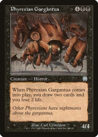 Phyrexian Gargantua [Apocalypse] MTG Single Magic: The Gathering  | Multizone: Comics And Games