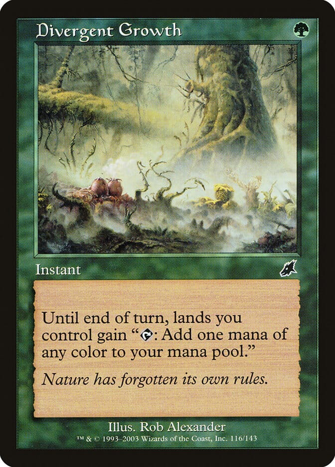 Divergent Growth [Scourge] MTG Single Magic: The Gathering  | Multizone: Comics And Games