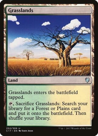 Grasslands [Commander 2017] MTG Single Magic: The Gathering  | Multizone: Comics And Games