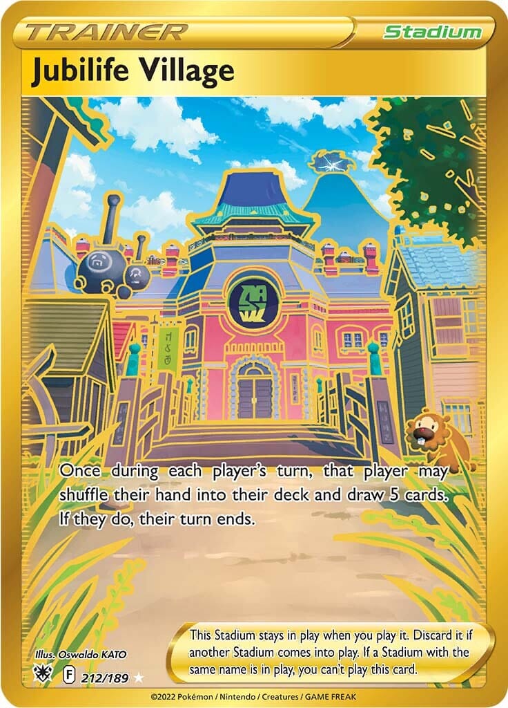 Jubilife Village (212/189) [Sword & Shield: Astral Radiance] Pokemon Single Pokémon  | Multizone: Comics And Games